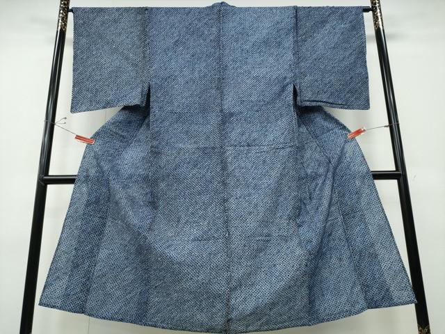 平和屋着物∴夏物　男性　浴衣　有松鳴海絞り　三浦絞り　綿　逸品　CABD2713ng_1