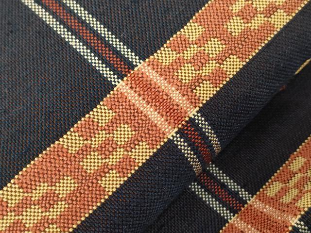 平和屋着物●八寸名古屋帯　龍村平蔵柄　甲比丹孔雀　正絹　逸品　CABD4323dy_4