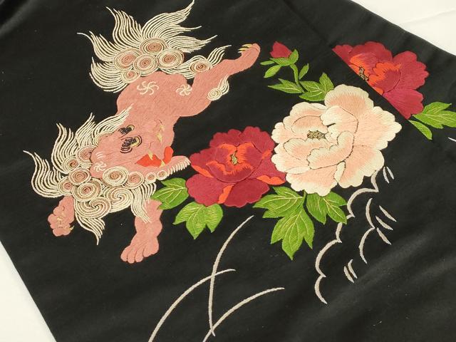 名古屋帯 正絹 織 刺繍 大正ロマン アンティーク アンティーク名古屋帯 