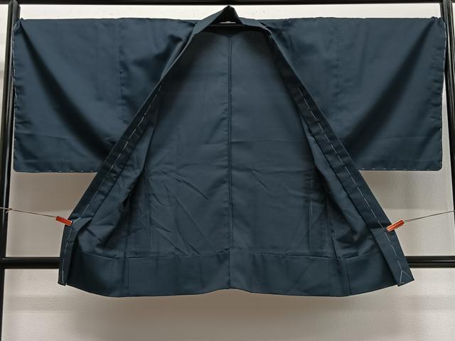 平和屋着物∞男性　羽織　お召地　鹿の子文　正絹　逸品　未使用　CABD4426ua_1
