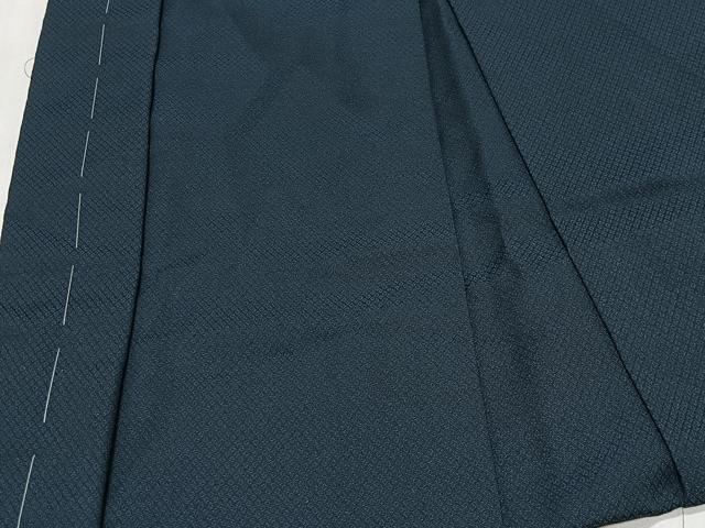 平和屋着物∞男性　羽織　お召地　鹿の子文　正絹　逸品　未使用　CABD4426ua_2