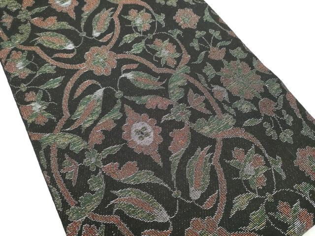 平和屋着物●全通柄　本袋帯　更紗花文　金銀糸　正絹　逸品　CABD5618hy 平和屋着物▽六通柄袋帯 四季彩花 金銀糸 正絹 逸品 CAAZ6627dy 【公式