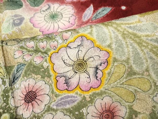 平和屋着物●豪華振袖　辻が花　暈し染め　金銀彩　やまと誂製　正絹　逸品　CABD7326ut_7