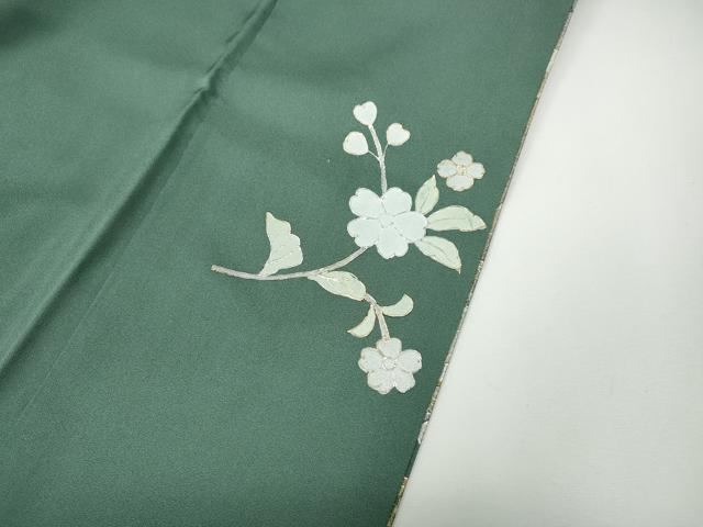 平和屋着物●訪問着　正倉院花唐草文　暈し染め　金銀彩　正絹　逸品　CABD7417ut_7