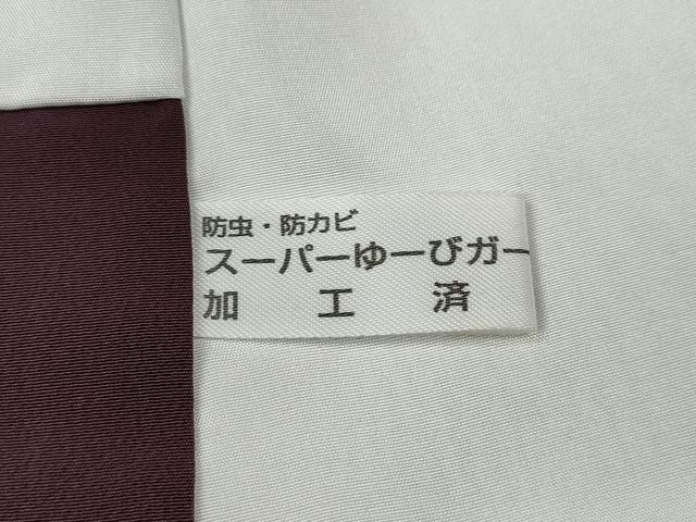 平和屋着物○洛楽人工房 訪問着 舞桜文 鬼しぼ縮緬 正絹 逸品
