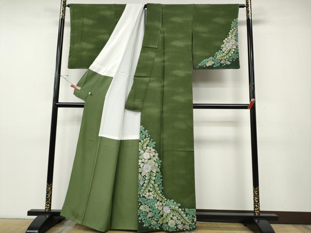 平和屋着物○越後十日町の一流染匠 桐屋・翠山工房 徳永憲峯 訪問着