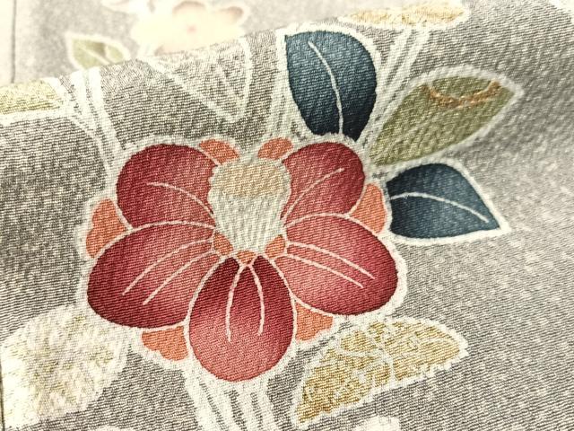 平和屋着物●訪問着　辻が花　暈し染め　金彩　正絹　逸品　CABD8114vp_6