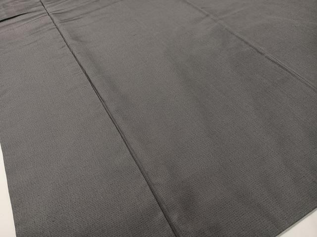 平和屋着物●男性　本場大島紬　薄鼠色　正絹　逸品　CABD8215vp_3