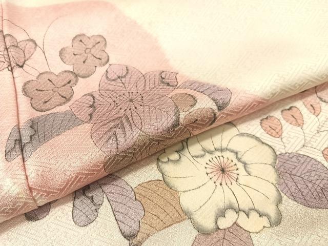平和屋着物●訪問着　辻が花　絞り　手描き　正絹　逸品　未使用　CABD8329vp_5