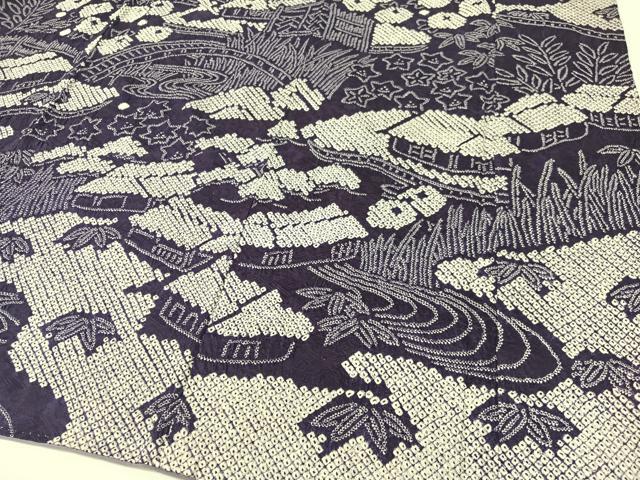 平和屋着物●訪問着　総絞り　雪景色　正絹　逸品　CABD8343vp_3