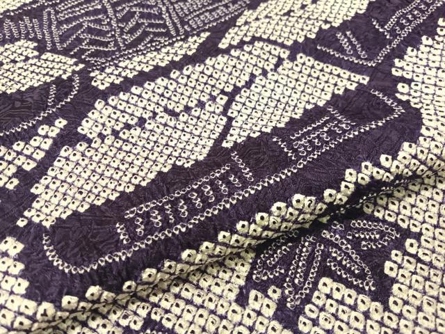 平和屋着物●訪問着　総絞り　雪景色　正絹　逸品　CABD8343vp_5