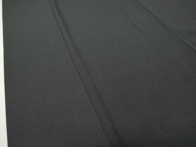 平和屋着物●江戸小紋　庭野三樹夫作　角通し　黒地　正絹　逸品　CABD8912gh_3