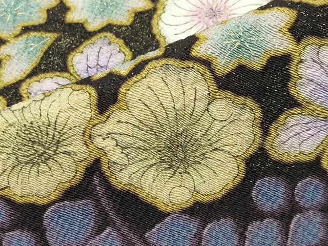 平和屋着物●訪問着　辻が花　絞り　暈し染め　金彩　正絹　逸品　CABD8926gh_6