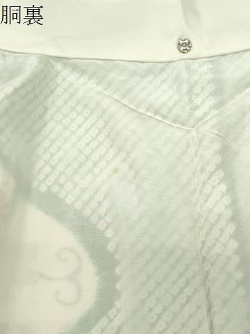 平和屋着物●訪問着　駒刺繍　絞り　飛鶴宝尽くし文　金銀彩　やまと誂製　正絹　逸品　CABD9243gh_8