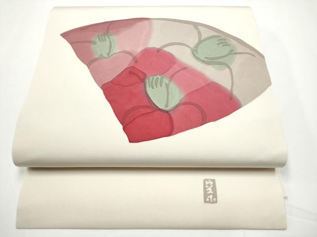 上質小紋 千地泰弘落款 ガード 平和屋着物○日展染色作家 高久