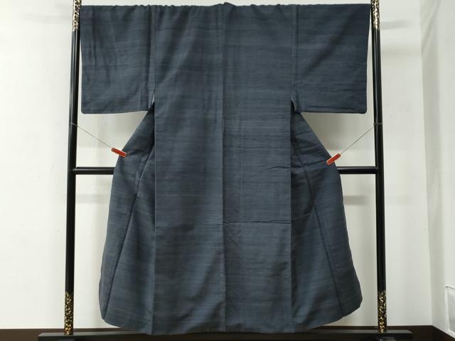 平和屋着物●男性　紬　霞文　正絹　逸品　CABE2175yc_1