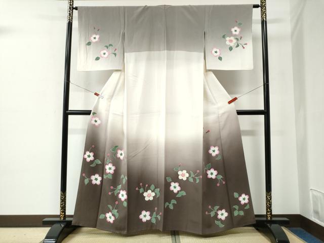 平和屋着物○世界的人形師 辻村寿三郎 ジュサブロー 訪問着 舞桜 世界