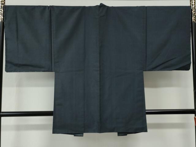 平和屋着物●男性　本場大島紬　アンサンブル　80亀甲　総詰め　正絹　逸品　未使用　CABE2566yc_6