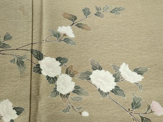 平和屋着物●訪問着　友禅　枝花文　正絹　逸品　CABE3179yc_2