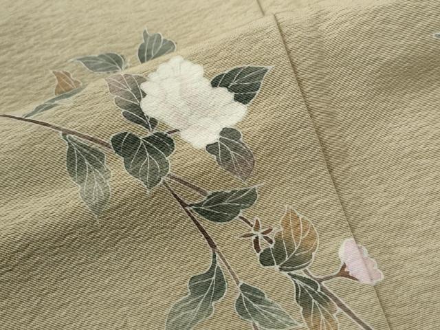 平和屋着物●訪問着　友禅　枝花文　正絹　逸品　CABE3179yc_5