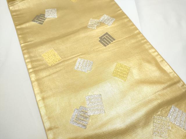 平和屋着物 ジャパンオートクチュール 渡辺雪三郎 六通柄袋帯 源氏香文 金銀糸 正絹 逸品 CABE4644hy 公式通販