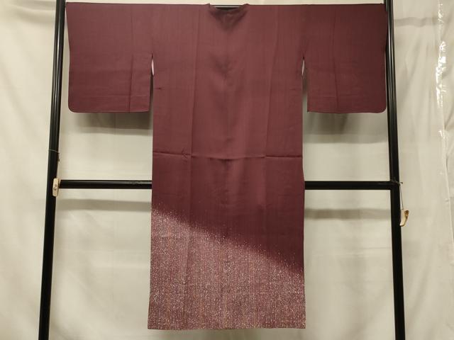 平和屋着物○豪華黒留袖 駒刺繍 御所解花文 金彩 西武百貨店扱い 正絹