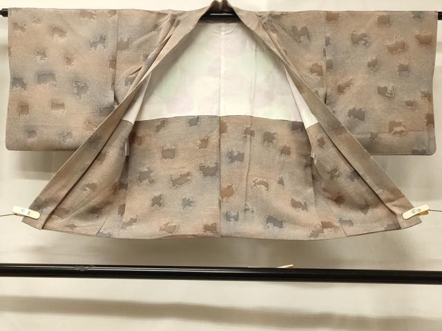 平和屋着物＃羽織　幾何学文様　正絹　逸品　未使用　CABE5533in 平和屋着物＃羽織 幾何学文様 正絹 逸品 未使用 CABE5533in 【公式通販】