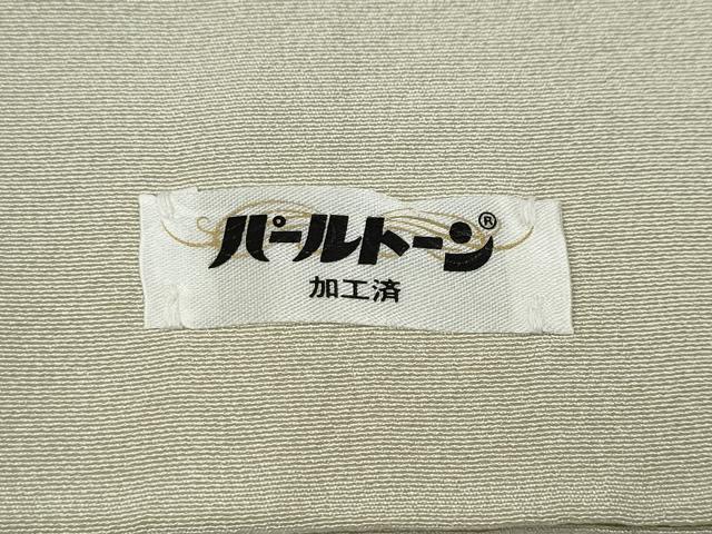 平和屋着物●訪問着　友禅　作家物　人物舟花文　たたき染め　正絹　逸品　CABE6875ut_8