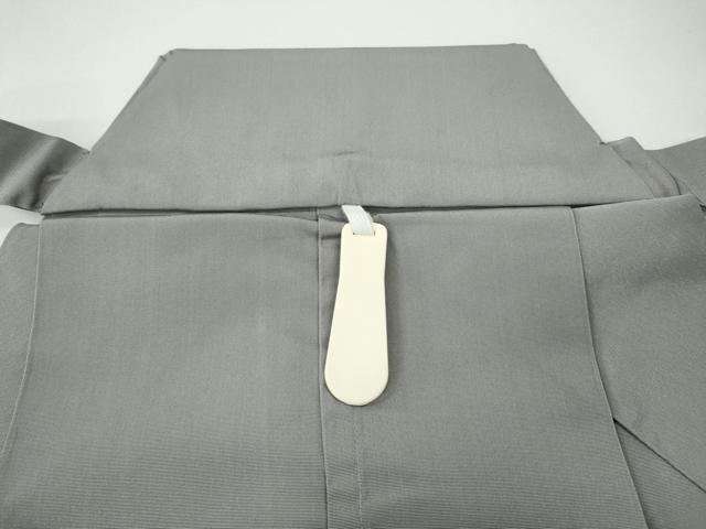 平和屋着物●男性　馬乗り袴　絹鼠色　洗える着物　CABE7035ut_7
