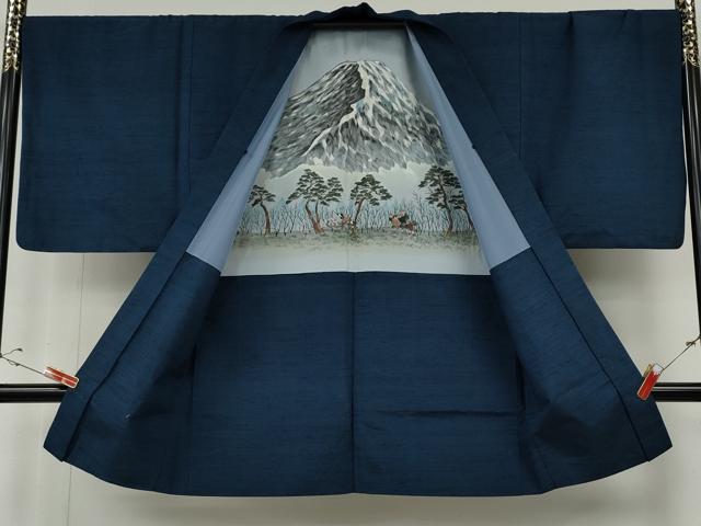 平和屋着物∞男性　羽織　紬地　絣文様　正絹　逸品　CABD4528ua 平和屋着物∞男性 羽織 紬地 絣文様 正絹 逸品 CABD4528ua 平和屋着物
