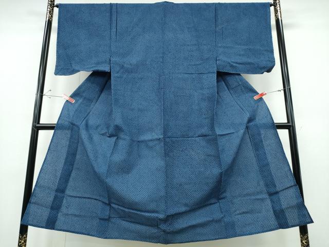 平和屋着物∴夏物　男性　浴衣　有松鳴海絞り　三浦絞り　綿　逸品　CABE8811ng_1