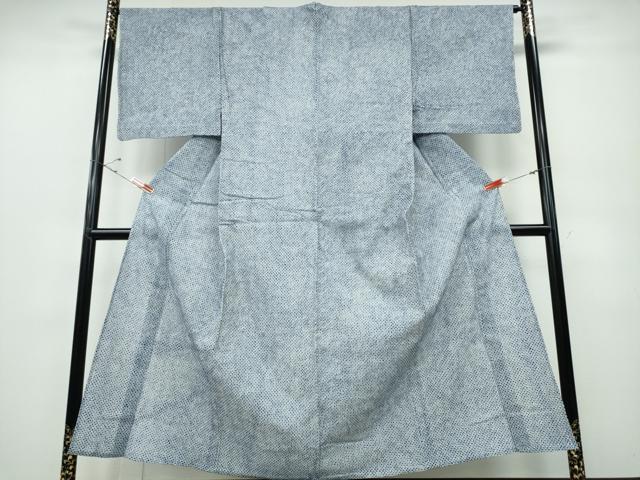 平和屋着物∴夏物　男性　浴衣　有松鳴海絞り　三浦絞り　綿　逸品　CABE8812ng_1
