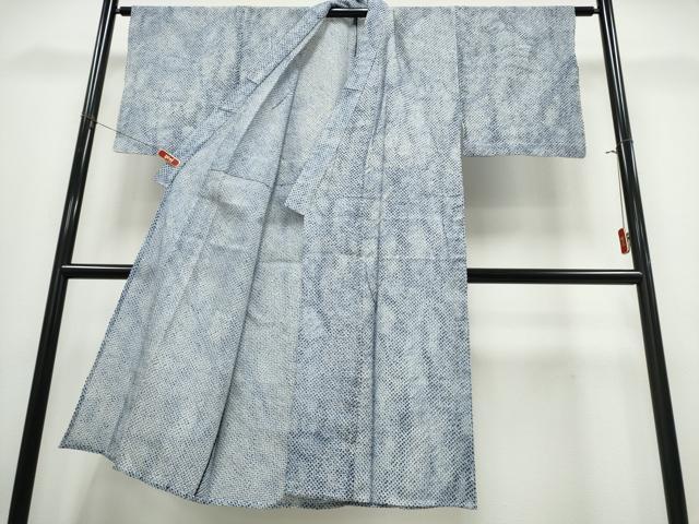 平和屋着物∴夏物　男性　浴衣　有松鳴海絞り　三浦絞り　綿　逸品　CABE8967ng_2