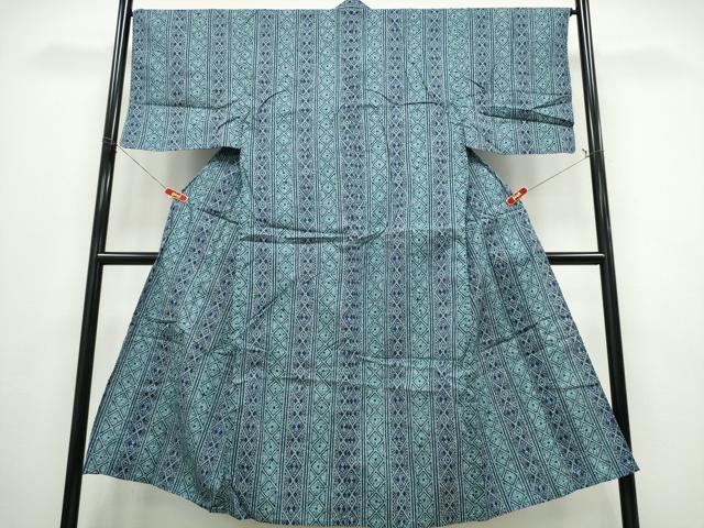 平和屋着物∴夏物　男性　浴衣　吉祥花間道　綿　逸品　CABE8969ng_1