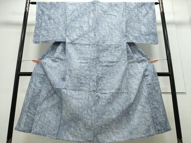 平和屋着物∴夏物　男性　浴衣　有松鳴海絞り　三浦絞り　綿　逸品　CABE9030ng_1