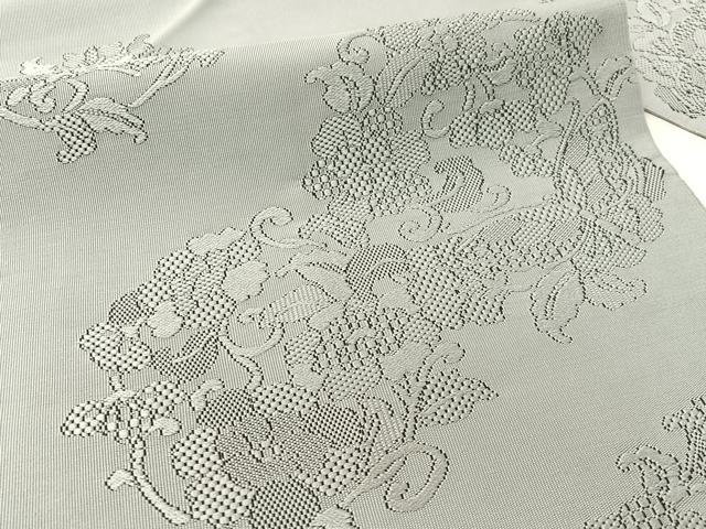 平和屋着物●八寸名古屋帯　綴れ　花蝶唐草丸文　正絹　逸品　CABF0797vp_2