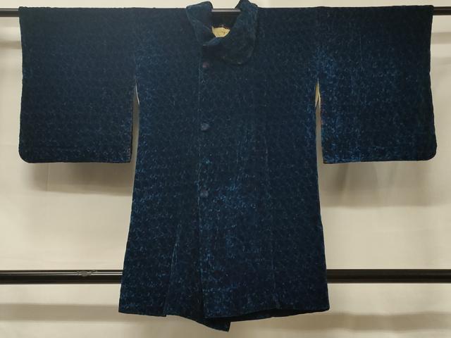 平和屋着物＃和装コート　霞文　ベロア　CABF1203in