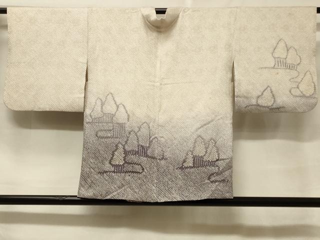 平和屋着物＃羽織　総絞り　樹林文　暈し染め　正絹　逸品　CABF1370in 15,600円