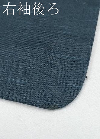 平和屋着物＊夏物　男性　紗紬　褐返色地　正絹　逸品　CABF2480tx_7