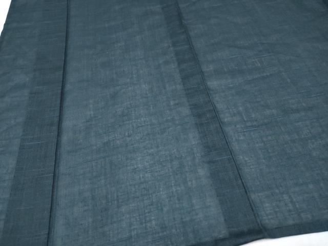 平和屋着物＊夏物　男性　紗紬　褐返色地　正絹　逸品　CABF2480tx_3
