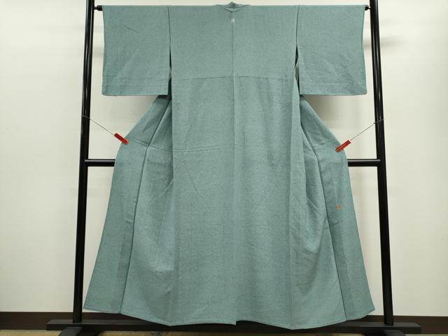 平和屋着物▽本加賀友禅作家　茶谷孝志　訪問着　単衣　霞文　正絹　逸品　CABF3007ze_1