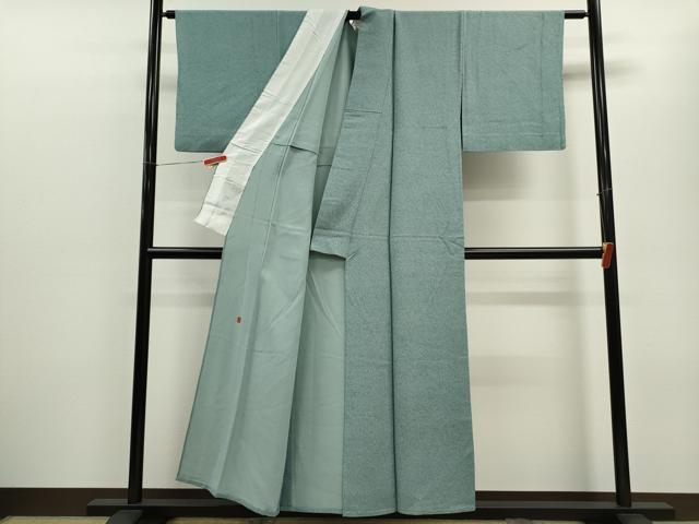 平和屋着物▽本加賀友禅作家　茶谷孝志　訪問着　単衣　霞文　正絹　逸品　CABF3007ze_2