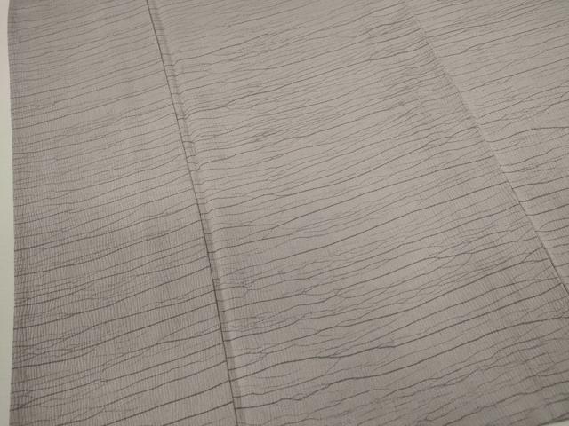 平和屋着物▽上質な小紋　単衣　霞文　正絹　逸品　CABF3119ze_3