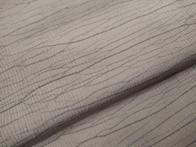平和屋着物▽上質な小紋　単衣　霞文　正絹　逸品　CABF3119ze_4