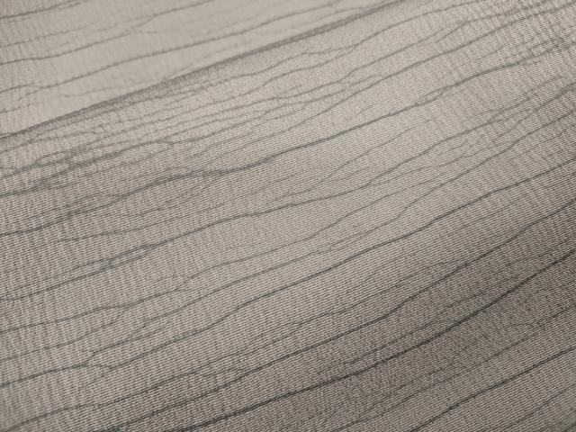 平和屋着物▽上質な小紋　単衣　霞文　正絹　逸品　CABF3119ze_5