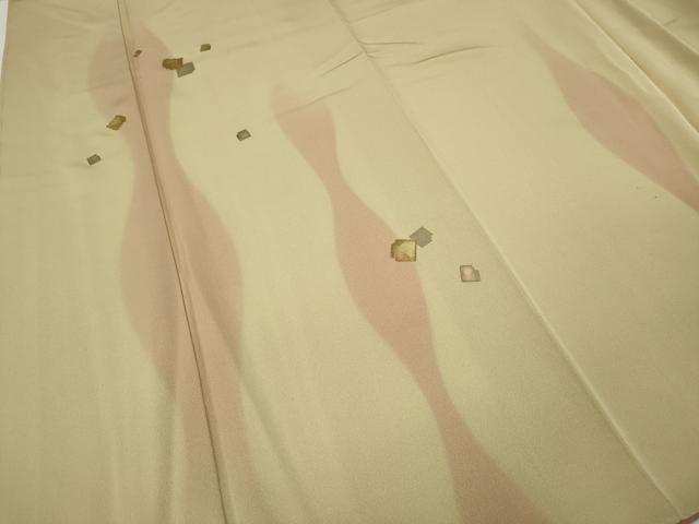 平和屋着物●訪問着　駒刺繍　破れ色紙立涌文　金銀彩　大丸扱い　正絹　逸品　未使用　CABF3356ut_3