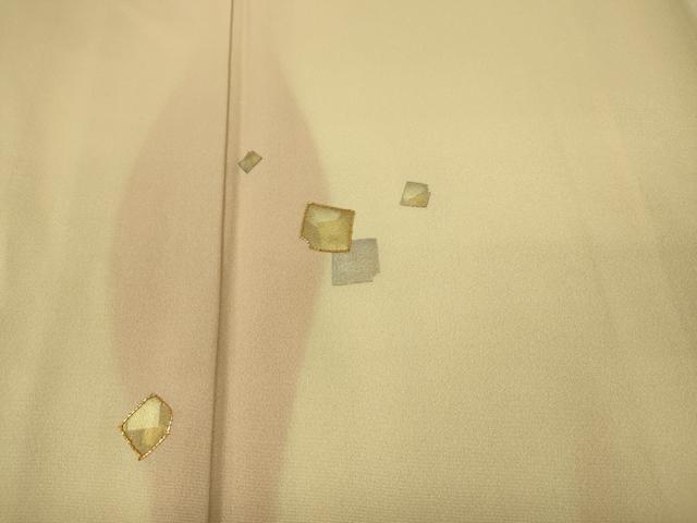 平和屋着物●訪問着　駒刺繍　破れ色紙立涌文　金銀彩　大丸扱い　正絹　逸品　未使用　CABF3356ut_2