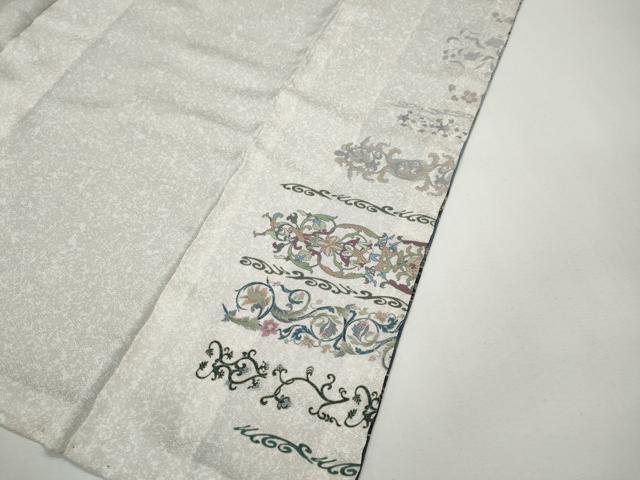 平和屋着物●訪問着　横段花唐草文　暈し染め　さが美扱い　正絹　逸品　CABF3360ut_7
