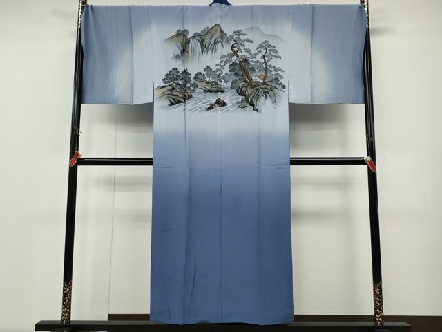 平和屋着物●男性　本場大島紬　アンサンブル　長襦袢セット　100亀甲　総詰め　山口敏光作　証紙付き　キングサイズ　逸品　CABF3441ut 平和屋着物○男性 本場大島紬 アンサンブル 長襦袢セット 100亀甲 総