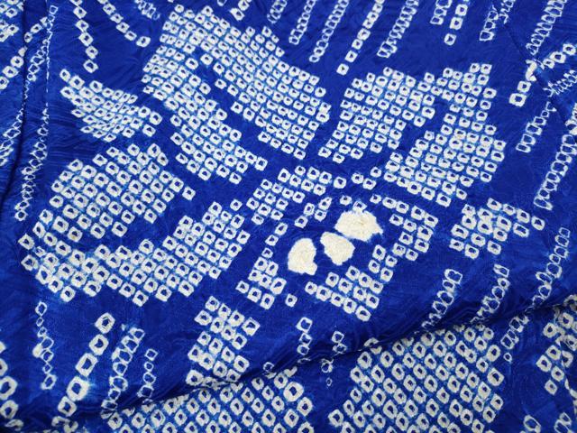 平和屋着物●豪華振袖　総絞り　草花文　正絹　逸品　CABF3468ut_8